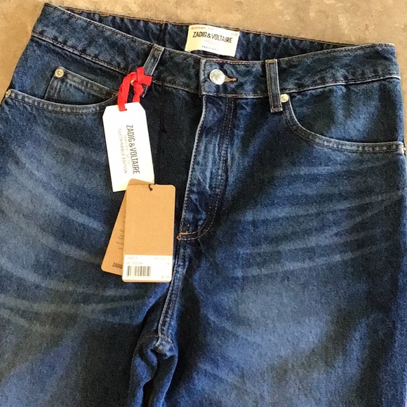Zadig & Voltaire Jane B jeans, size 28, NWT - Picture 2 of 11
